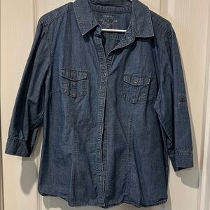 Sonoma Blue Button Down Shirt